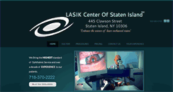 Desktop Screenshot of lasikcenterofsi.com